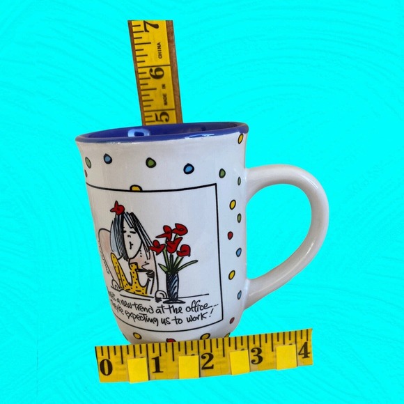 There’s A New Trend at The Office Mug Cup Coffee Tea Ceramic 2008 Emersons Humor - Picture 8 of 9
